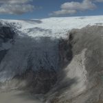 Drone footage, Quelccaya